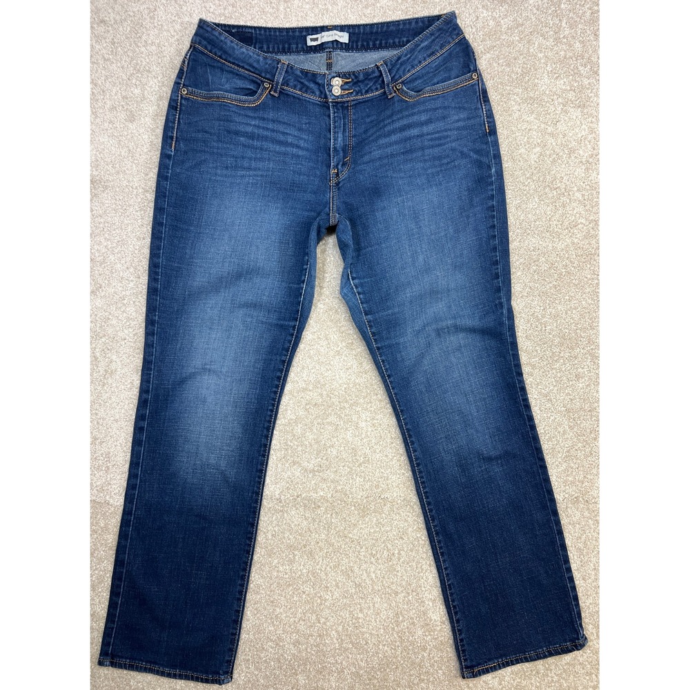 Levi's 529‎ Curvy Straight Jeans Women's 16M W32 L32